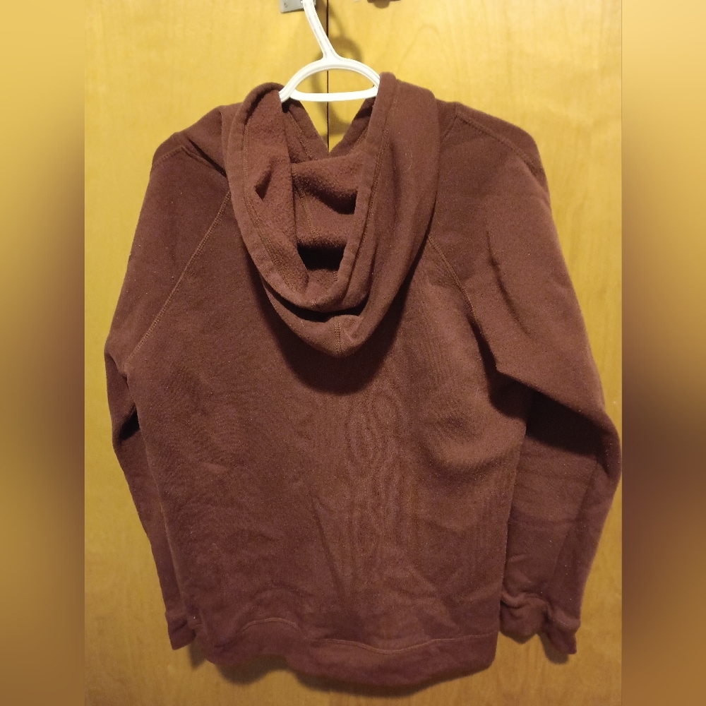 Burgundy Graphic Ardene Hoodie Size XL - Picture 3 of 7